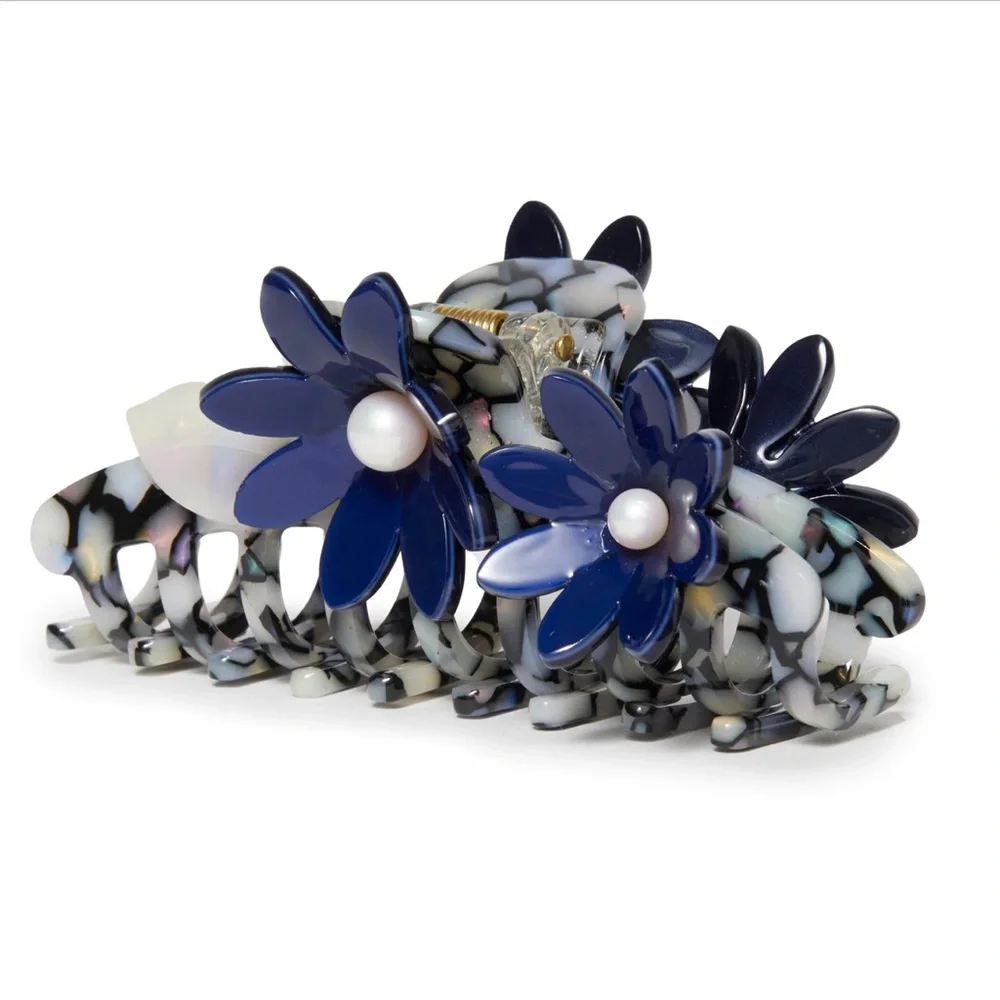 LELE SADOUGHI NWT AUTHENTIC CELESTIAL PETUNIA CLAW CLIP